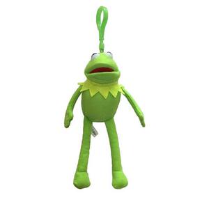 旅行芝麻街长腿青蛙挂件公仔kermit科i密特青蛙玩偶科米蛙自闭青l