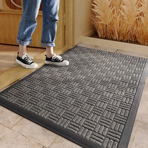 入户门前地垫室外蹭土过门垫进门防滑垫大门口门外踩脚垫户外地毯