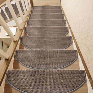 复式楼梯踏步垫轻奢风台阶保护垫室内防滑脚垫阶梯式免胶自粘地毯