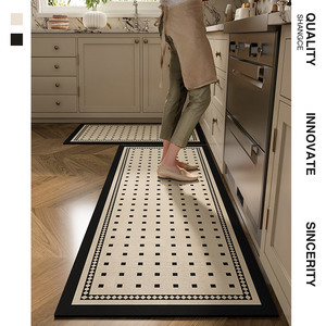 长条形厨房专用地垫硅藻泥地毯防滑速干吸水垫耐脏可擦免洗脚垫子