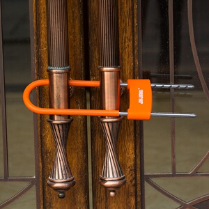 i金锏加长u型锁智能玻璃门锁手z机蓝牙app抗液压剪防盗住宅商2022