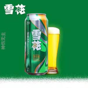 雪花超爽啤酒
