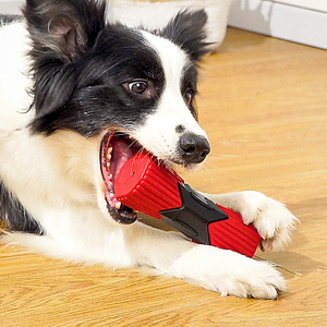 狗狗玩具耐咬发声磨牙棒中大型犬柯基法斗金毛互动解闷逗狗球咬胶