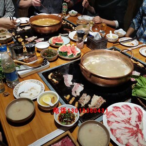 丽江火塘烧烤桌