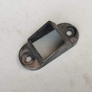 铝盖座沉头铝合金方管盖座 锌钢护栏配件底座固定座 围栏配件连.