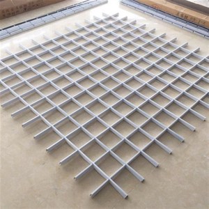 小铺装饰条拼接方格栅f天顶吊花网e格栅铝型材铁花片网藤架屋顶.