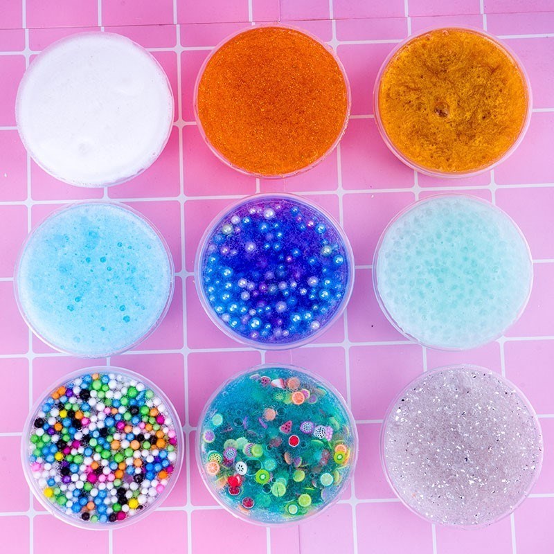 做泥套装盒史莱姆起泡胶套盒自制便宜少女小学生diy手工全套材料