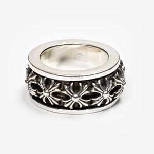 chromehearts 克罗心 十字花旋转戒指