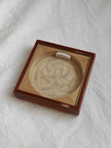 小林虫艺 百年老煤竹天方地圆款大正方黄蛉盒 鸣虫盒 虫具 蛉子盒