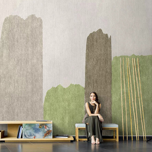 北欧简约个性艺术3d墙纸抽象几何客厅沙发壁布电视背景墙装饰墙布
