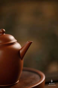 「茶无界」无尽灯斋紫砂壶 高深小红泥水平壶 工夫茶壶紫砂中式