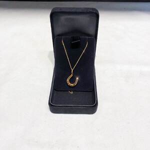 二手99新tiffany & co.蒂芙尼18k马蹄项链 附盒