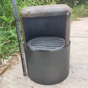 烤火炉配件柴炉胆取暖炉加厚炉芯柴火炉内胆回风炉钢胆