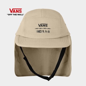 vans范斯官方 卡其色缝制帽 帽子 vans x drag联名