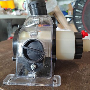 手调透明肥盒施肥盒新款加大肥量调肥盒下肥盒排肥盒播种机配件