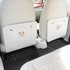 汽车防踢垫后排座椅背装饰儿童车载后座防脏耐磨贴防护垫车内用品