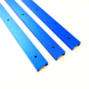 木工木工30型滑槽导轨靠山滑轨木工工具木工工作台蓝色300mm一条