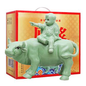 汾酒牧童骑牛酒杏花村