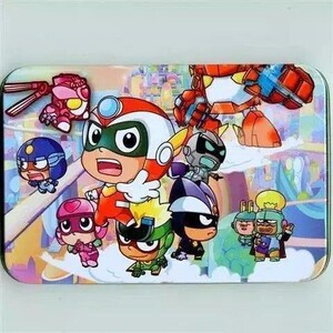 铁盒100片积木儿童拼图板早教宝宝益智玩具开心超人卡通动漫