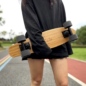 k刷街板单翘公路青少年四轮成人卡律代步.儿童小鱼便携小巧滑板