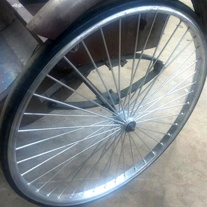 人力黄包车耐磨实心橡胶车轮黄包车配件规格96cm厂家直销配件用品