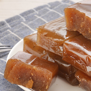 天津特产津缦栗子羹栗羊羹栗子味混羊肝羹童年零食