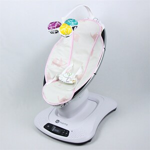 凉席适用4moms mamarowo婴儿童电动摇篮宝宝摇椅bb安抚椅夏季坐垫