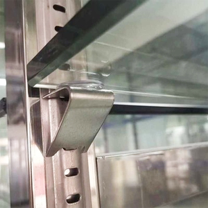 不锈钢冰箱卡扣冰柜层架天梯条卡子铝合金挂钩扣子冷藏柜塑料卡扣