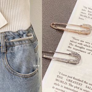 创意别针收腰神器女固定衣服裤腰改小调节裙子腰围松紧收腹回形针