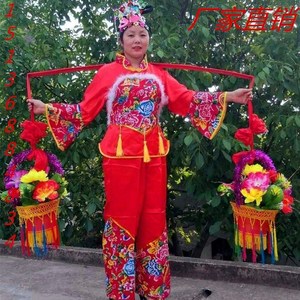 挑花篮婚庆舞蹈花锄道具红楼梦林黛玉葬花手提花篮民间秧歌表演