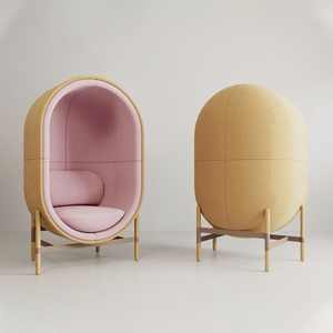 蛋壳椅简约