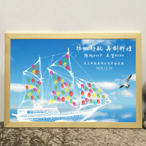 001人付款淘宝拉网展架折叠年会签到墙创意背景签名墙海报展板架kt板