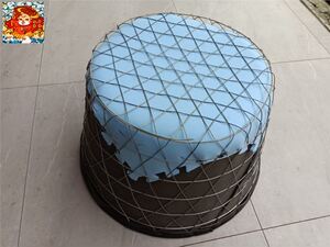 收纳筐大号晾晒篮篮筐大棚装西瓜钢丝筐多用民间市场道具陈列背篓