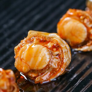 扇贝肉500g开袋即食零食小吃休闲下酒麻辣海鲜熟食虾夷扇贝小海鲜