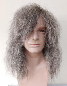 100人付款淘宝新品疯子流浪假发头套长发演出扮鬼爆炸乞丐头蓬松玉米