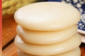 手工粘米粑粑糯米糍粑湖南常德特产高粱大米