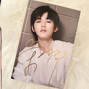 宋亚轩亲笔签名照轩轩签名照时代少年团马嘉祺tnt明星时尚周边照