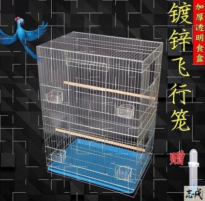 滚笼鸟笼捕翻转没有声响的鸟笼镀锌大号鸟笼子鹦鹉鸟笼