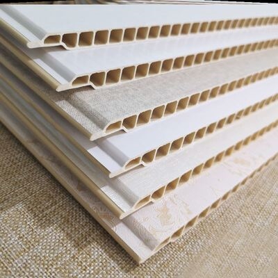 20墙面塑料扣板防潮环保装修竹木纤维酒店墙体装饰板阻燃卡扣耐腐蚀