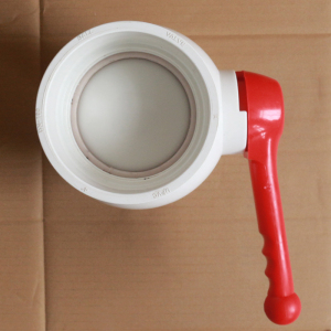 pvc排水管塑料球阀开关止水阀门4寸下水管道排污管球阀75 90 110