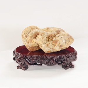 奇石底座可挖f槽红实坐放观赏石头摆件的底根木雕花盆景托盘木架