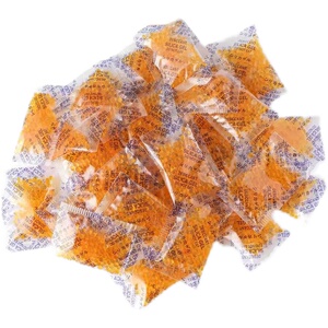 食品级橙色变色硅胶干燥剂1g克袋装坚果茶叶饼干粮食猫狗粮除湿剂