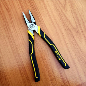 百鹿工具老虎钳子多功能万用斜口钳省力手钳子偏心万能钢丝钳电工