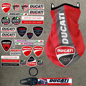 适用于杜卡迪DUCATI821/1199车标反光贴纸摩托车头盔防水改装贴花
