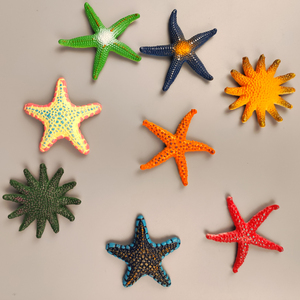 哥士尼小海星迷你款企业直售仿真动物玩偶海洋动物五角十二角绿色