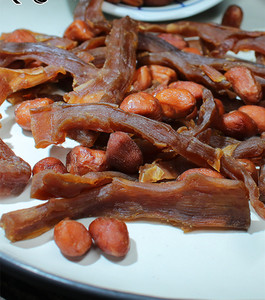 盛阿姨笋干豆浙江德清县笋干莫干山农家土特产甜笋丝花生豆零食