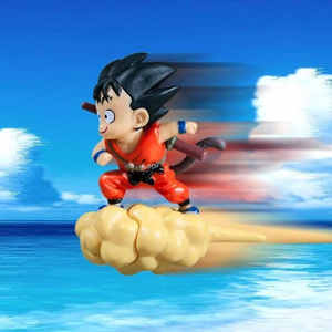 小孙悟空车窗贴摆件飞行车载筋斗云汽车后视镜七龙珠鱼缸冰箱贴