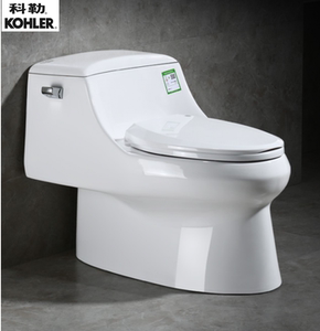 科勒马桶k3722t/4027t家用卫浴虹吸五级旋风静音防臭连体式坐便器