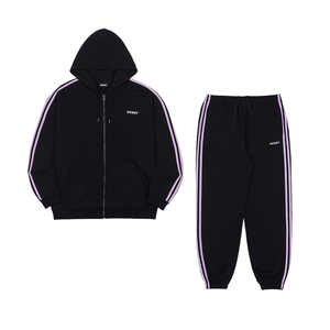 韩国潮牌nerdy 22年开春新款运动衣套装女情侣款宽松休闲