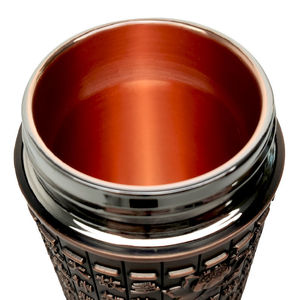 000人付款天猫商务便携真空保温杯大众紫铜内胆铜杯多种颜色家用纯铜